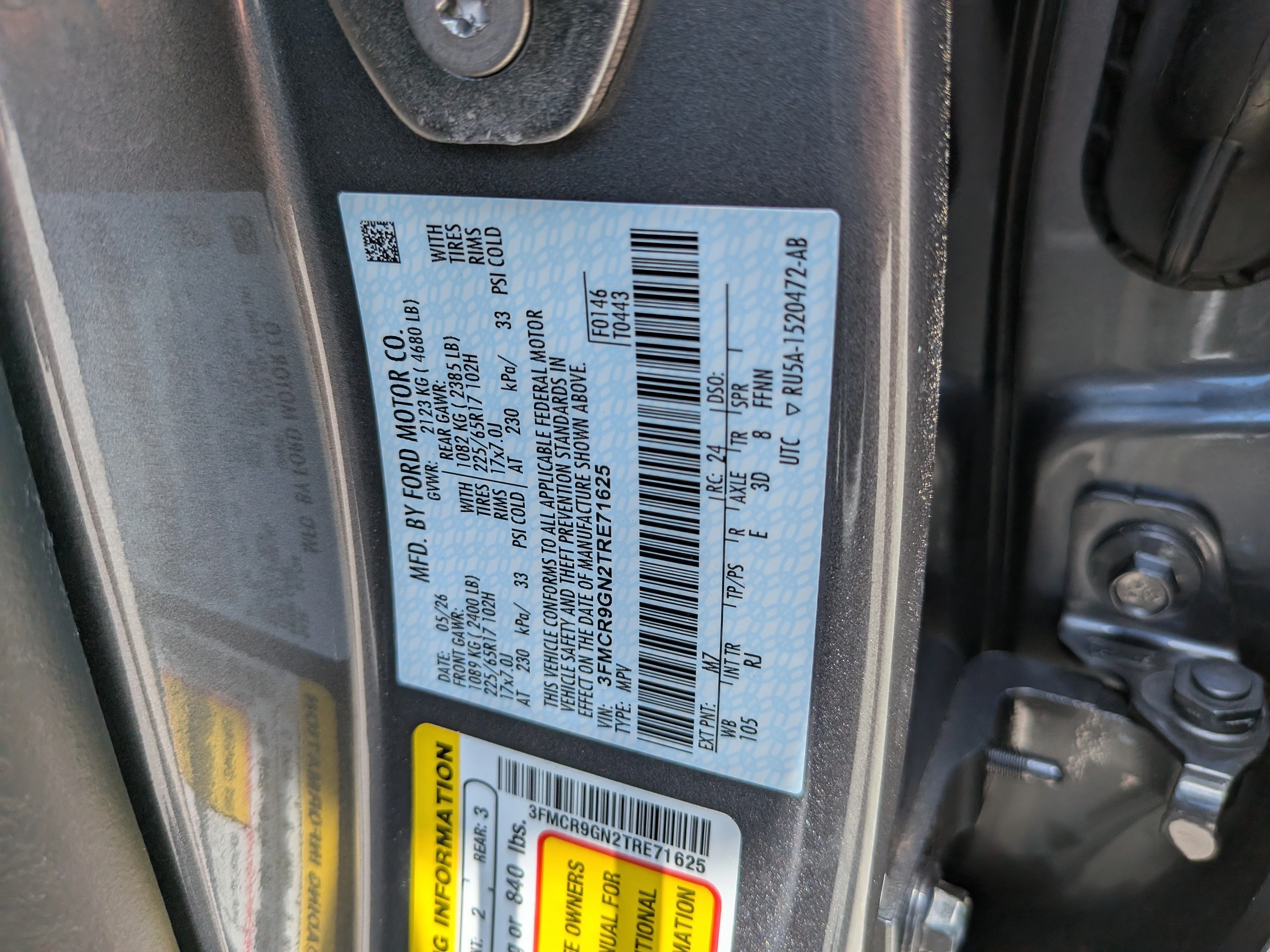 New 2026 Carbonized Gray Metallic Ford Heritage image 33