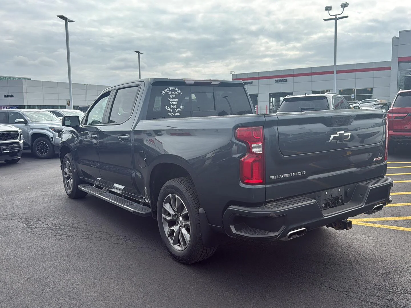 Used 2021 Shadow Gray Metallic Chevrolet RST image 5