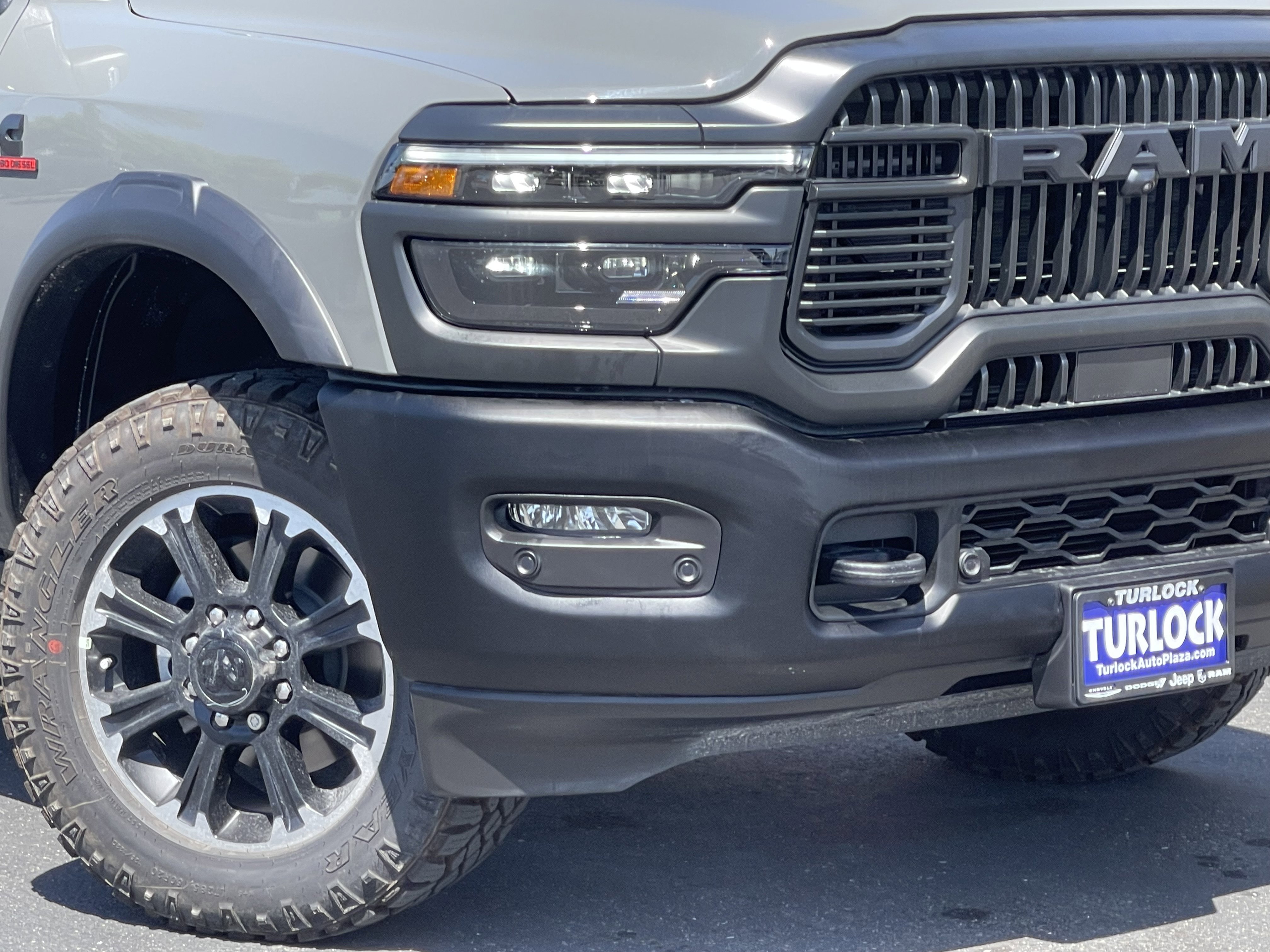 New 2026 Ceramic Gray Clear-Coat Exterior Paint RAM Rebel image 3