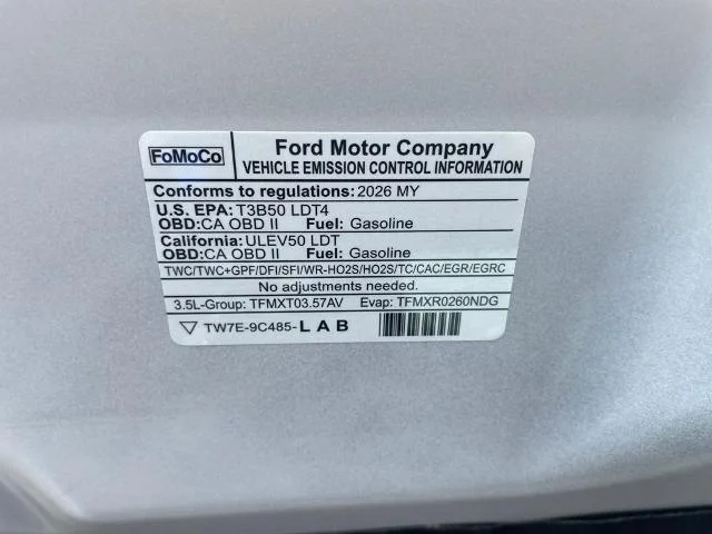 New 2026 Star White Metallic Tri-Coat Ford Lariat® image 70