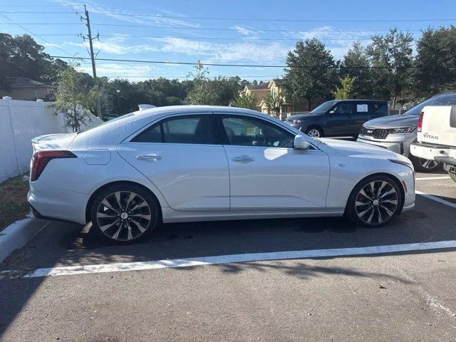 Used 2023 White Cadillac Premium Luxury image 2
