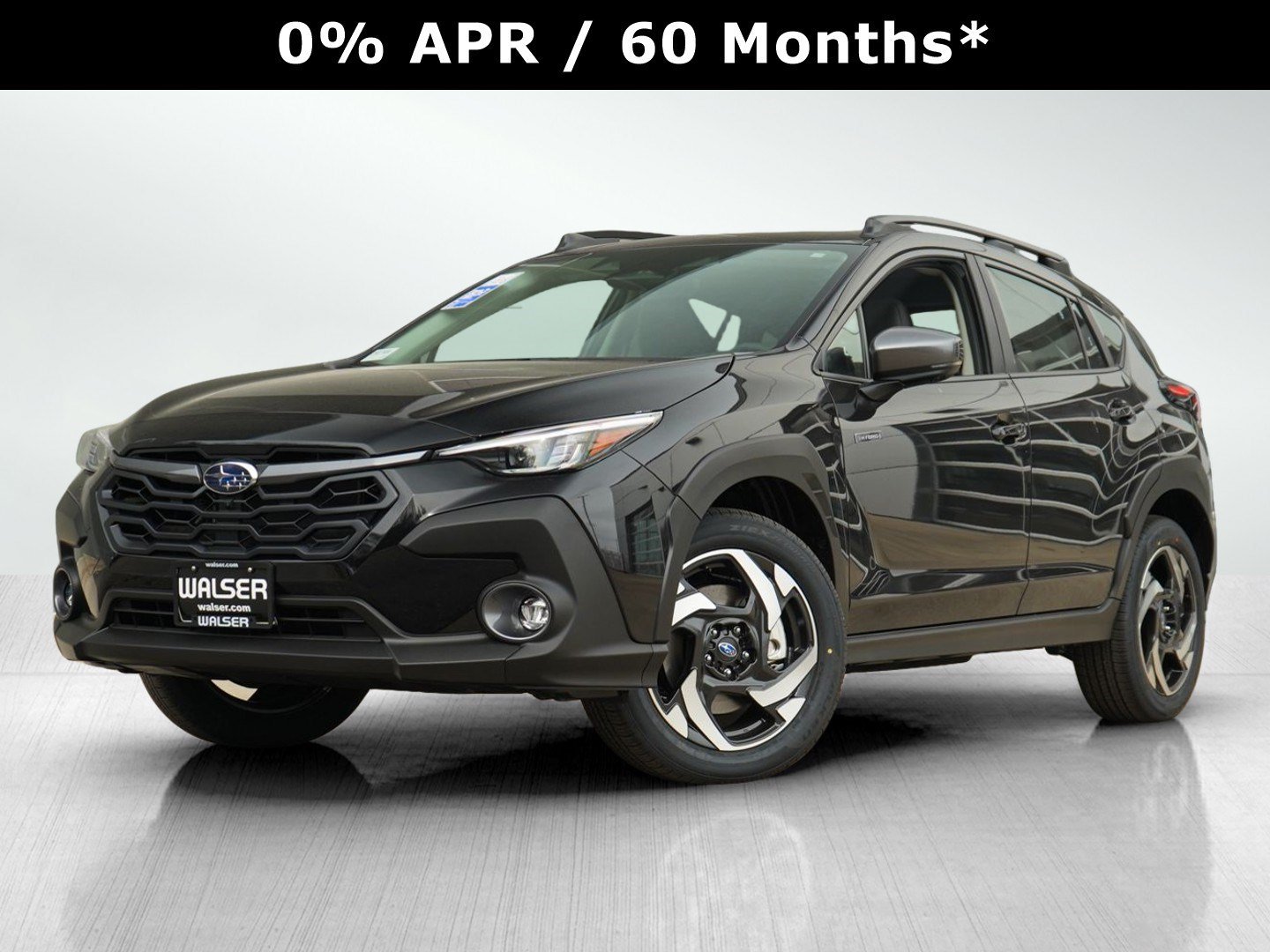 New 2026 CRYSTAL BLACK SILICA Subaru Limited Hybrid image 1