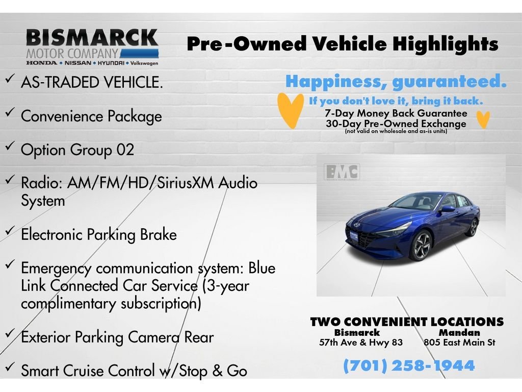 Used 2023 Blue Hyundai SEL image 5