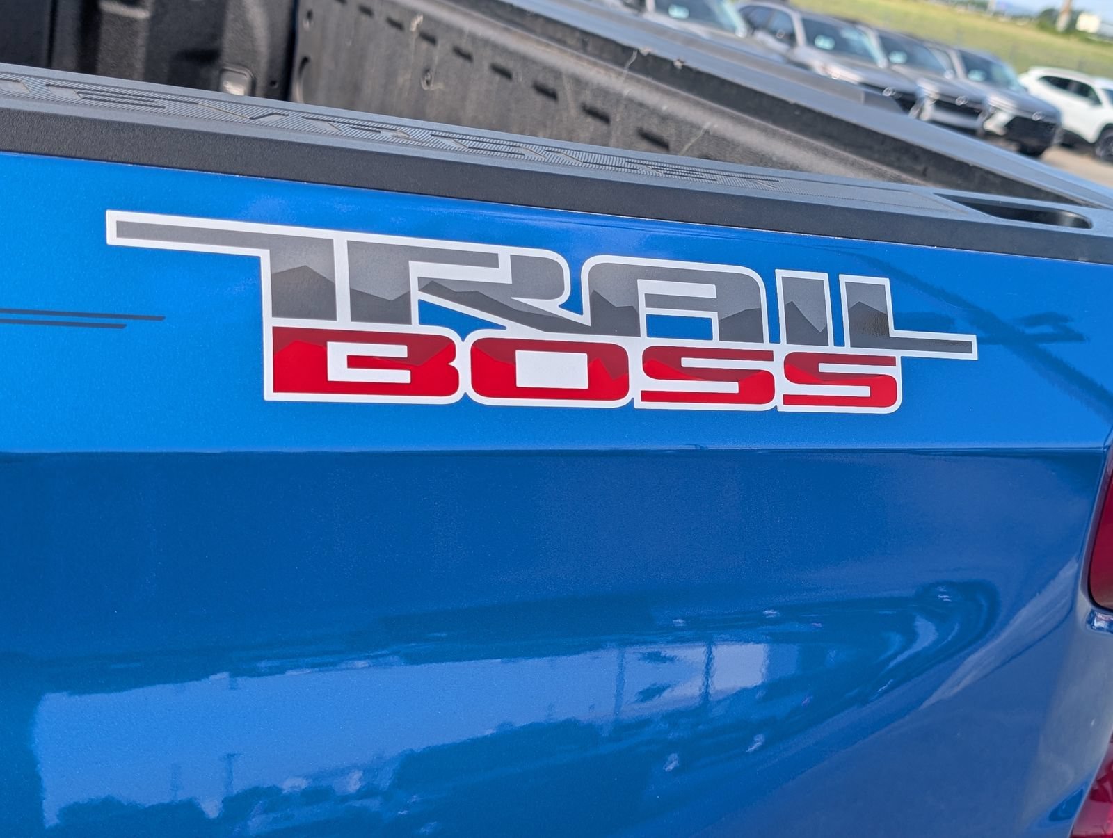 Used 2022 GLACIER BLUE METALLIC Chevrolet LT Trail Boss image 7