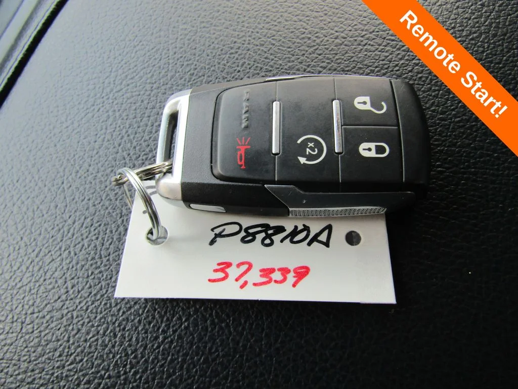 Used 2022 Granite Crystal Clearcoat Metallic Ram Big Horn image 15