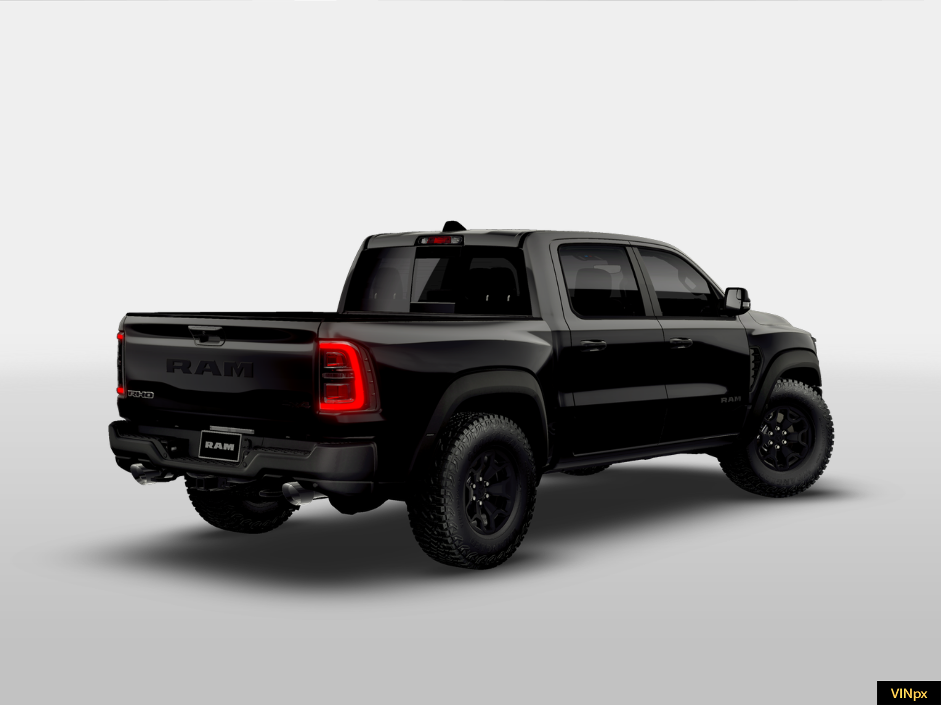New 2026 Diamond Black Crystal Pearl-Coat Exterior Paint RAM RHO image 7