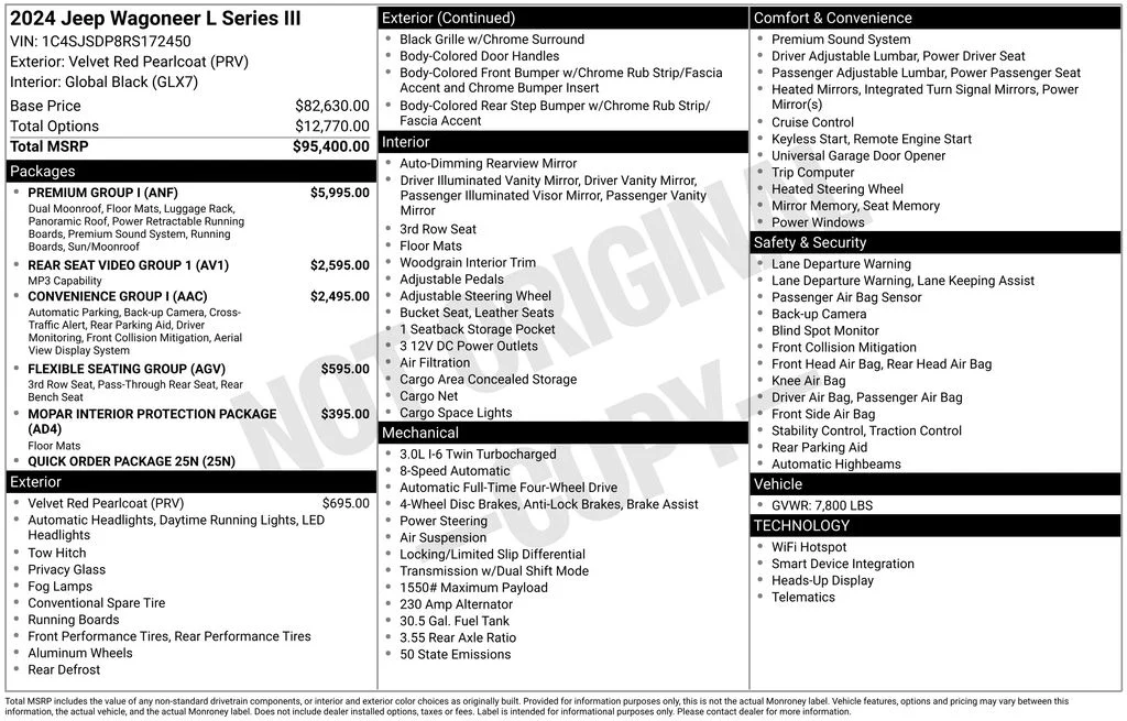 Used 2024 Red Jeep Series III image 17