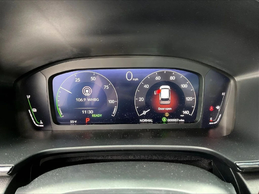 New 2027 Solar Silver Metallic Honda Sport-L Hybrid AWD image 14