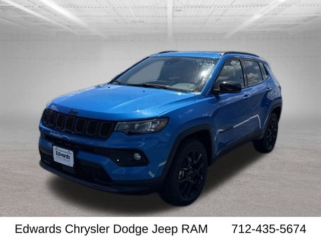 New 2026 Hydro Blue Pearl-Coat Exterior Paint Jeep Latitude image 3