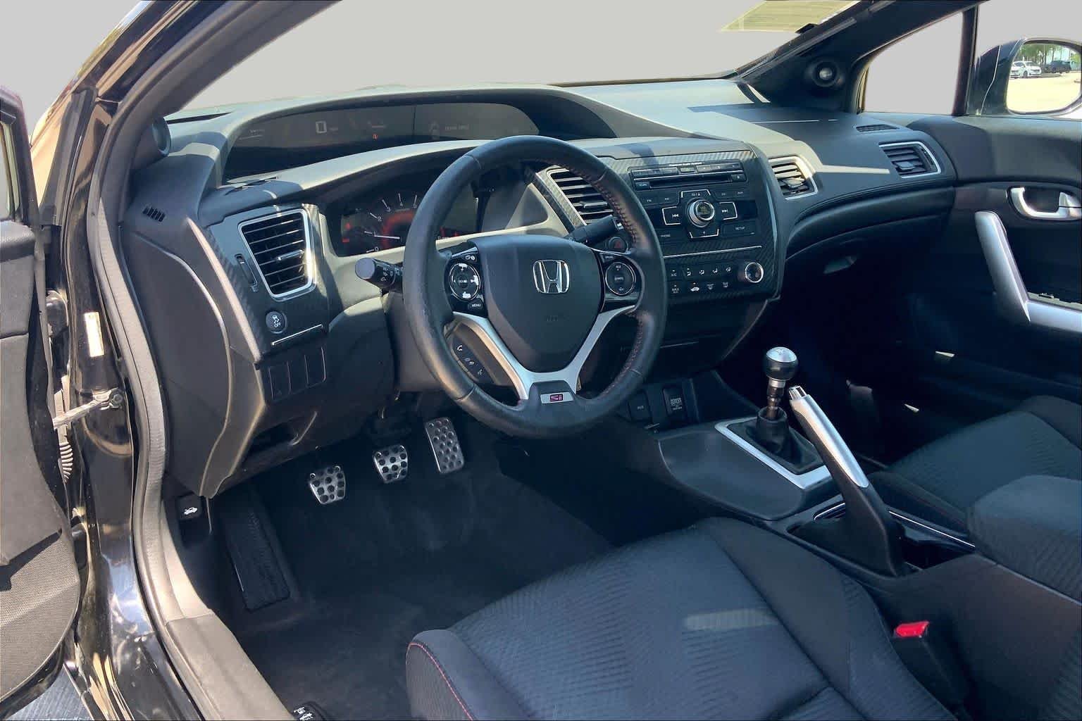 Used 2013 Crystal Black Pearl Honda Si image 14