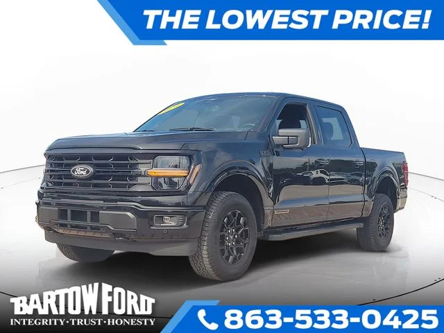 Used 2024 Black Ford XLT image 1