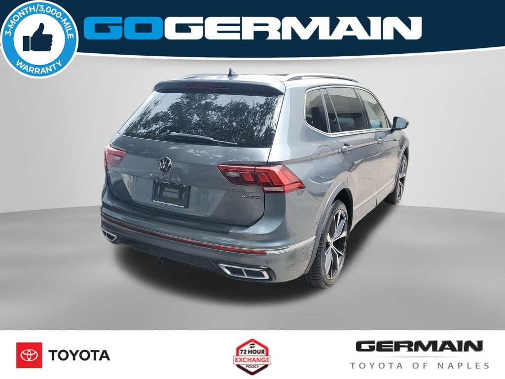 Used 2022 Blue Volkswagen 2.0T SEL R-Line image 8