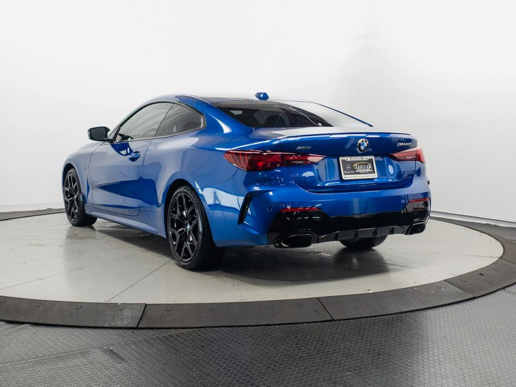 Used 2025 Blue Metallic BMW M440i xDrive image 21