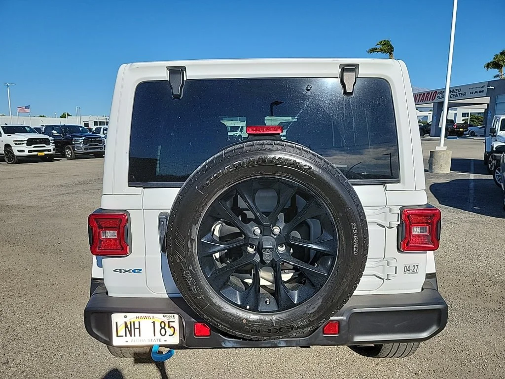 Used 2024 White Jeep Sahara 4xe image 6