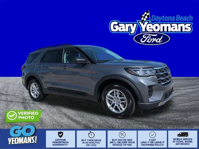 New 2026 Carbonized Gray Metallic Ford Active image 1