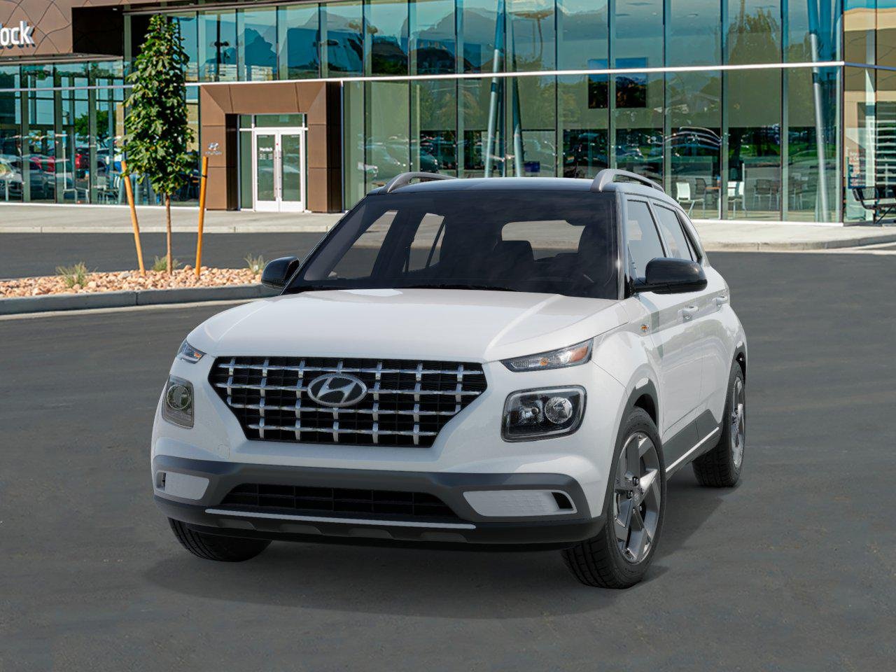 New 2026 Lunar White w/Black Roof Hyundai SEL w/Two-Tone Roof image 6