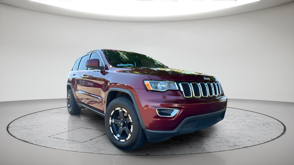 Used 2017 Velvet Red Pearlcoat Jeep Laredo image 1