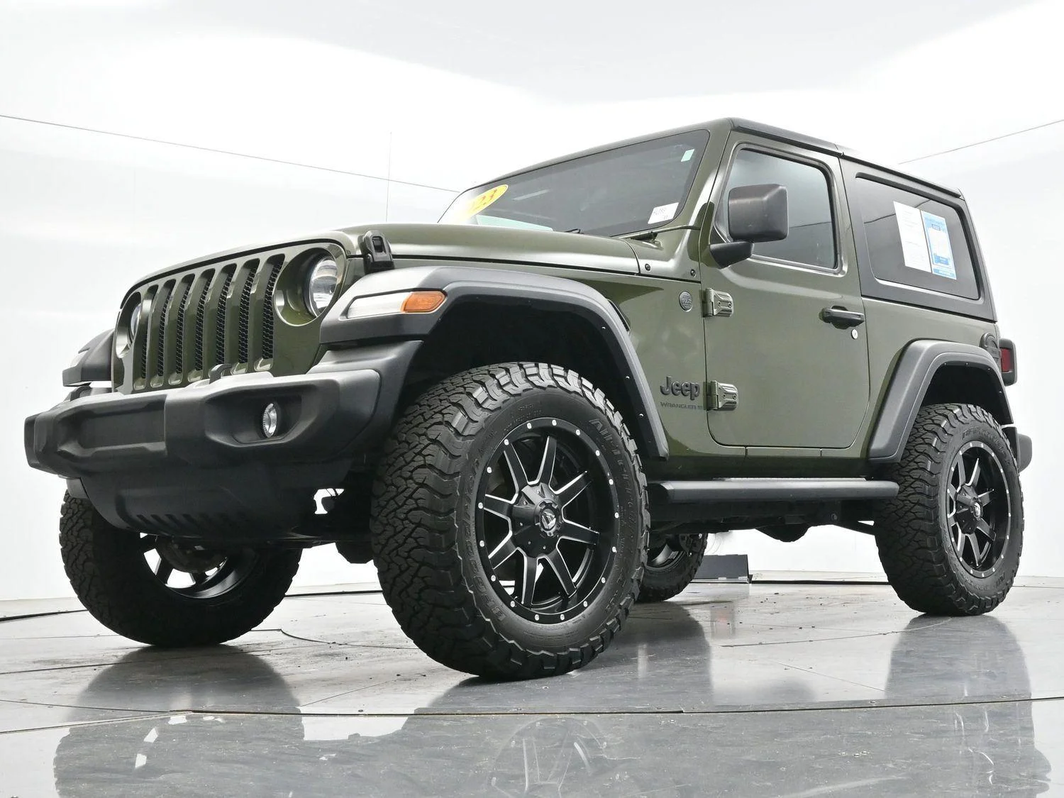 Used 2023 Sarge Green Clearcoat Jeep Sport image 45