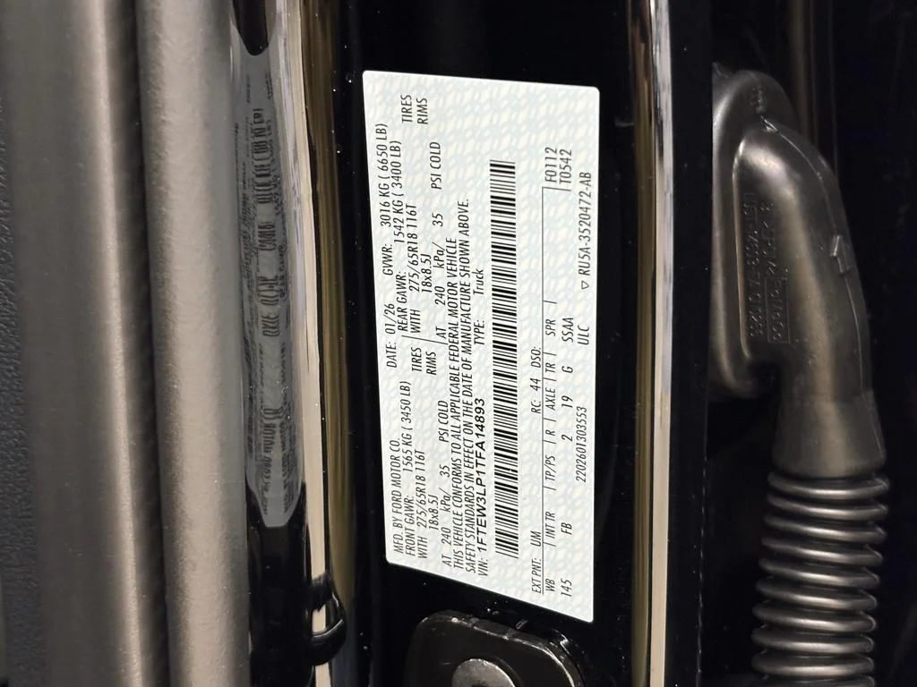 New 2026 Agate Black Metallic Ford XLT image 26