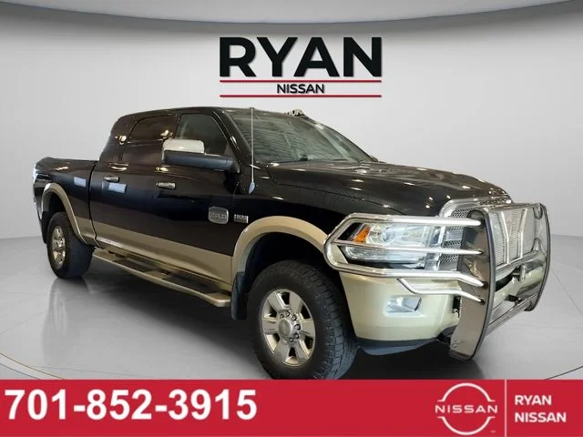 Used 2014 Black Clearcoat Ram Laramie Longhorn image 7