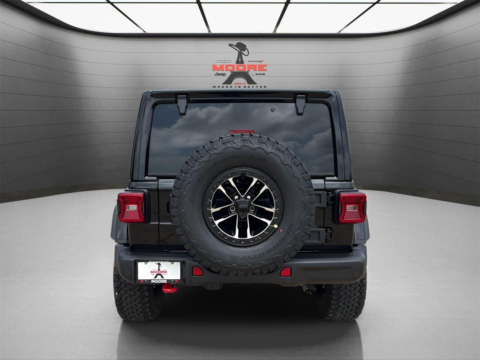 New 2026 Black Clear-Coat Exterior Paint Jeep Rubicon X image 7
