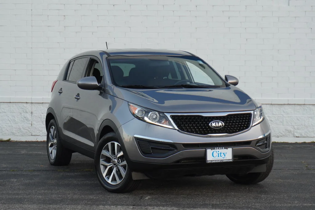 Used 2015 Kia Sportage LX with VIN KNDPB3AC6F7719434 for sale in Grayslake, IL