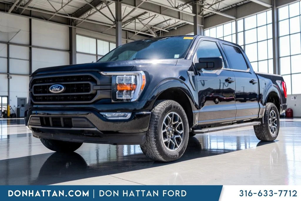 Used 2023 Black Ford XLT image 1