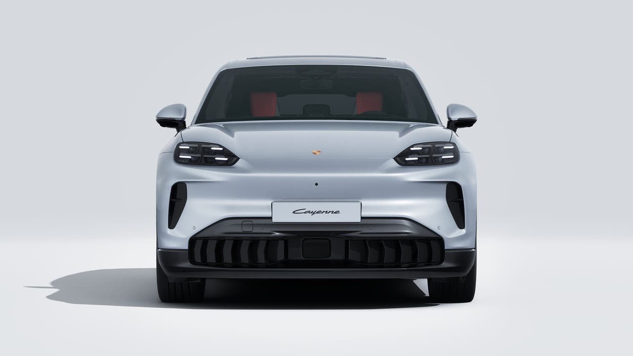 New 2026 Dolomite Silver Metallic Porsche Electric image 8