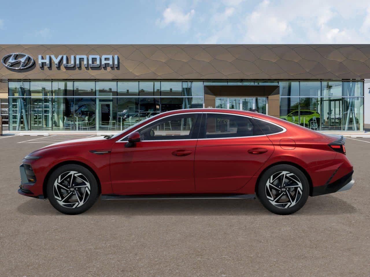 Used 2026 Ultimate Red Hyundai SEL Sport image 3