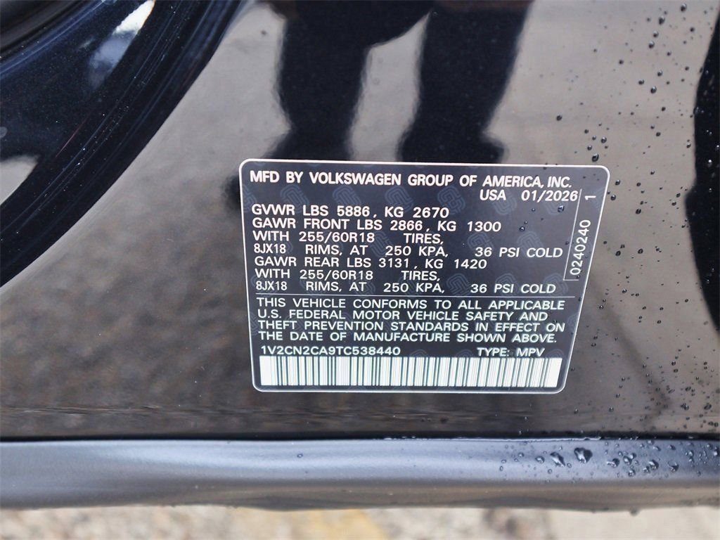 New 2026 Black Volkswagen 2.0T Peak Edition image 33