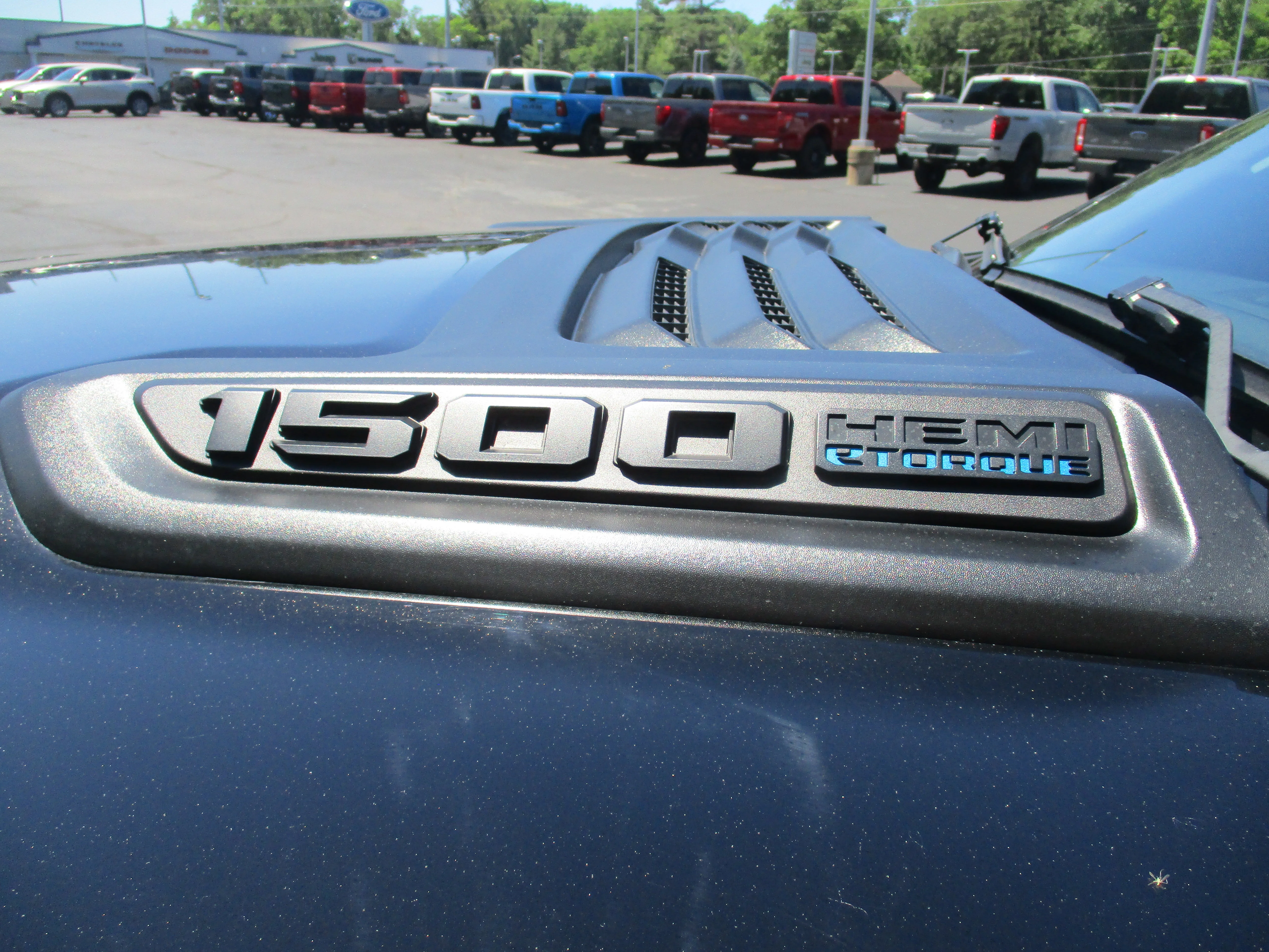 Used 2022 Diamond Black Crystal Pearlcoat Ram Rebel image 51