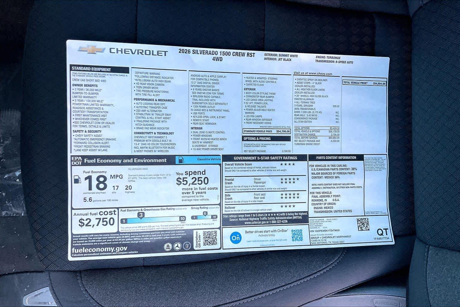 2026 Chevrolet Silverado 1500 RST - Photo 18