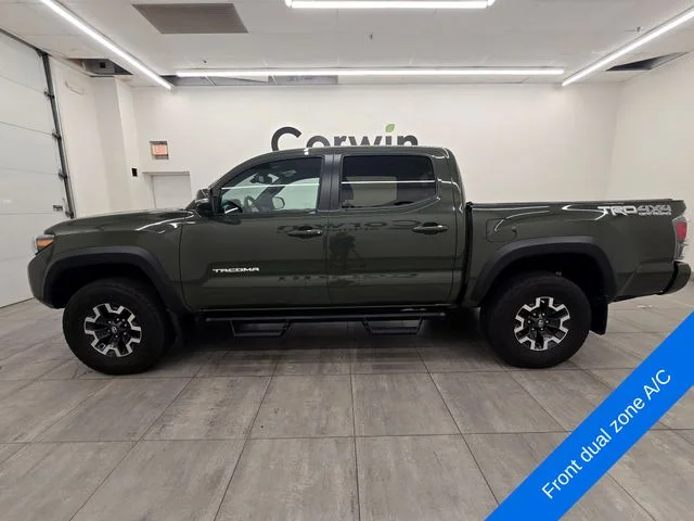 Used 2021 Army Green Toyota TRD Off-Road image 2