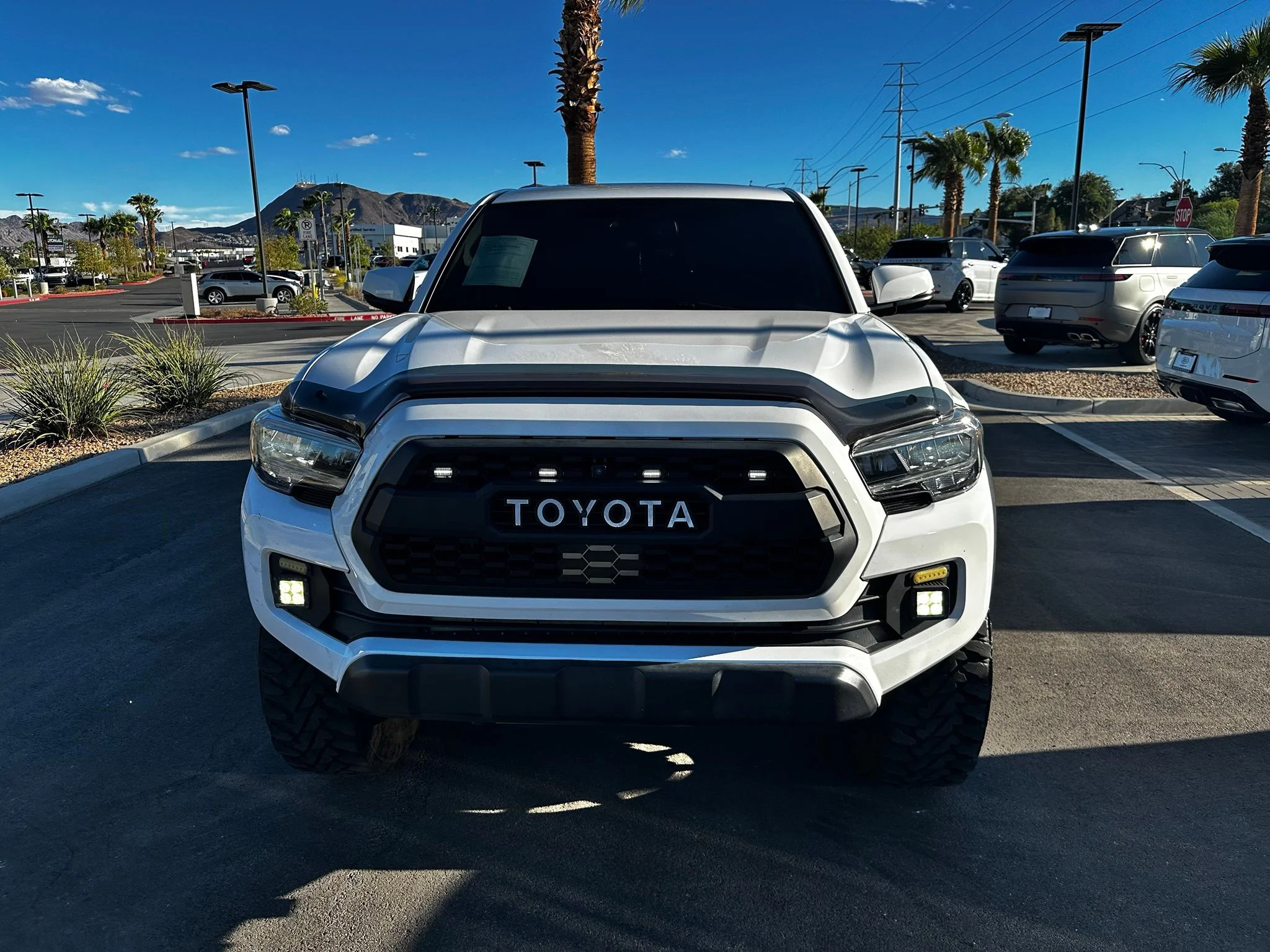 Used 2021 Super White Toyota TRD Off-Road image 2