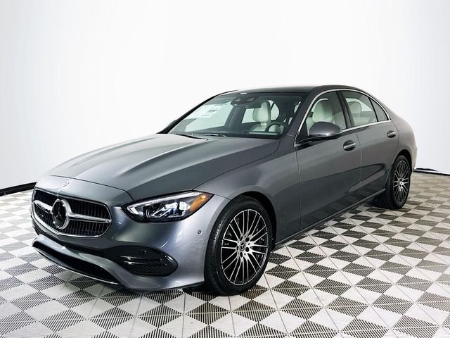 New 2026 Selenite Grey Metallic Mercedes-Benz C 300 image 3