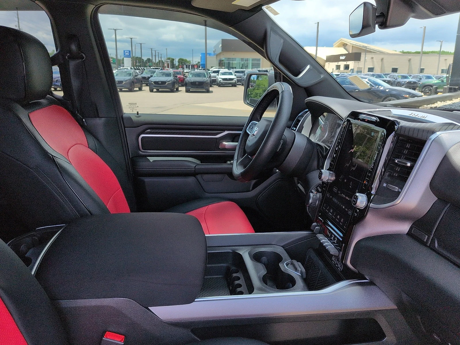 Used 2025 Bright White Clearcoat Ram Big Horn image 7