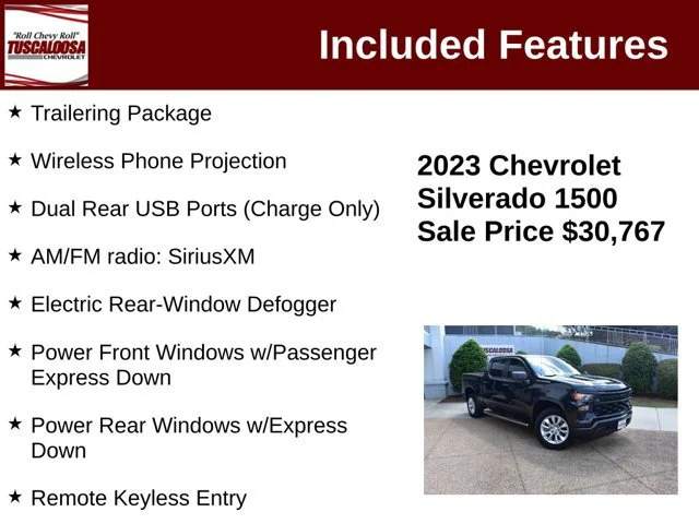 Used 2023 DARK ASH METALLIC Chevrolet Custom image 12