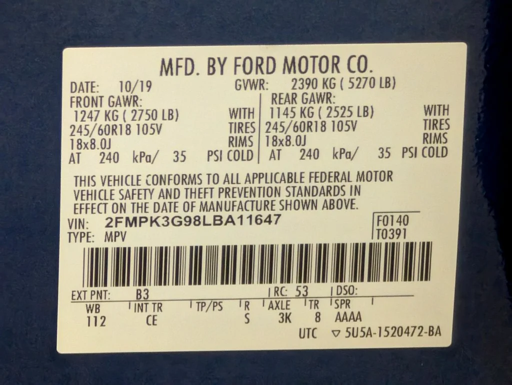 Certified Used 2020 Atlas Blue Metallic Ford SE image 23