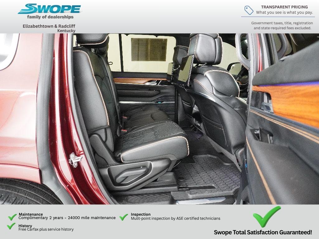 Used 2024 Velvet Red Pearlcoat Jeep Series III image 10