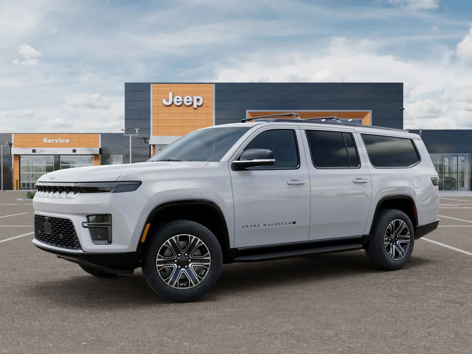 New 2026 Bright White Clearcoat Jeep  image 2