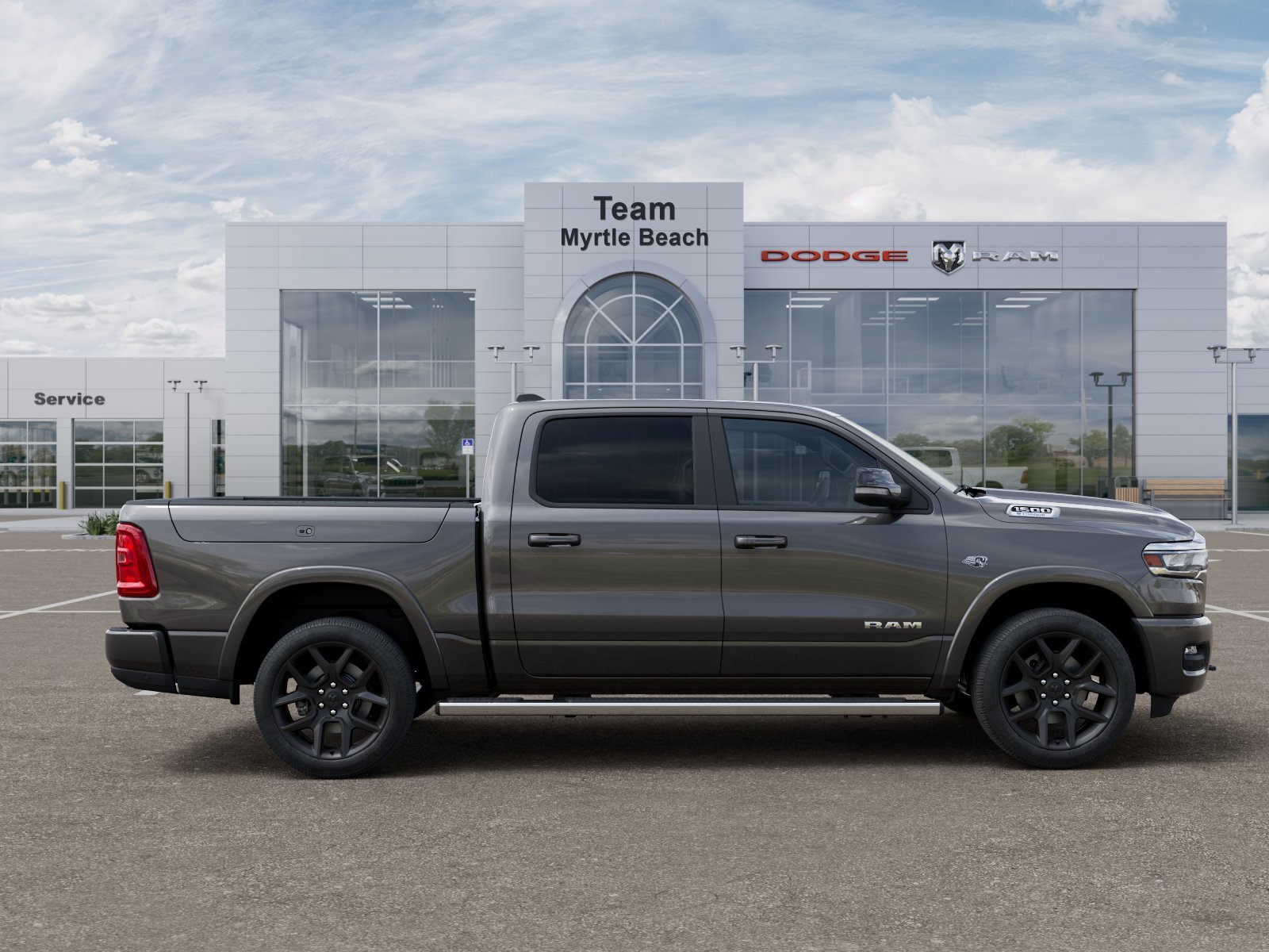 New 2027 Granite Crystal Metallic Clear-Coat Exterior Paint RAM Laramie image 47