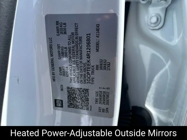 Certified Used 2024 White Chevrolet Trail Boss image 17