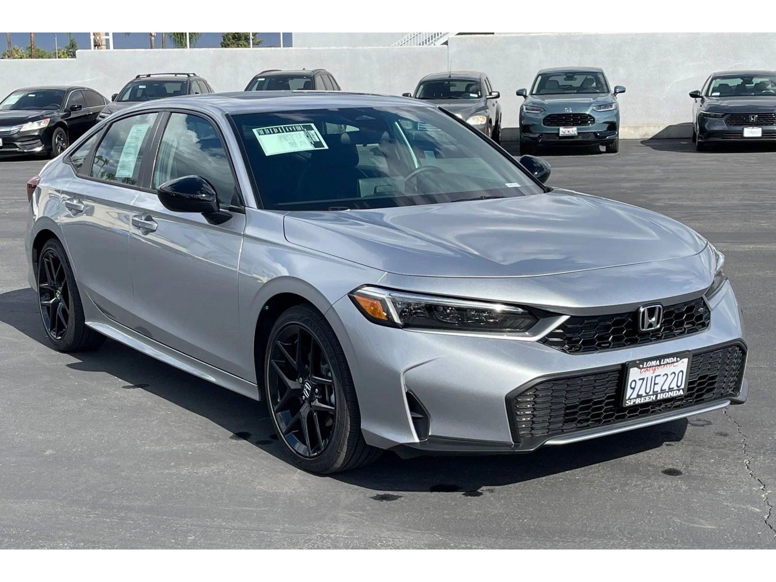 Used 2026 Solar Silver Metallic Honda Sport image 8
