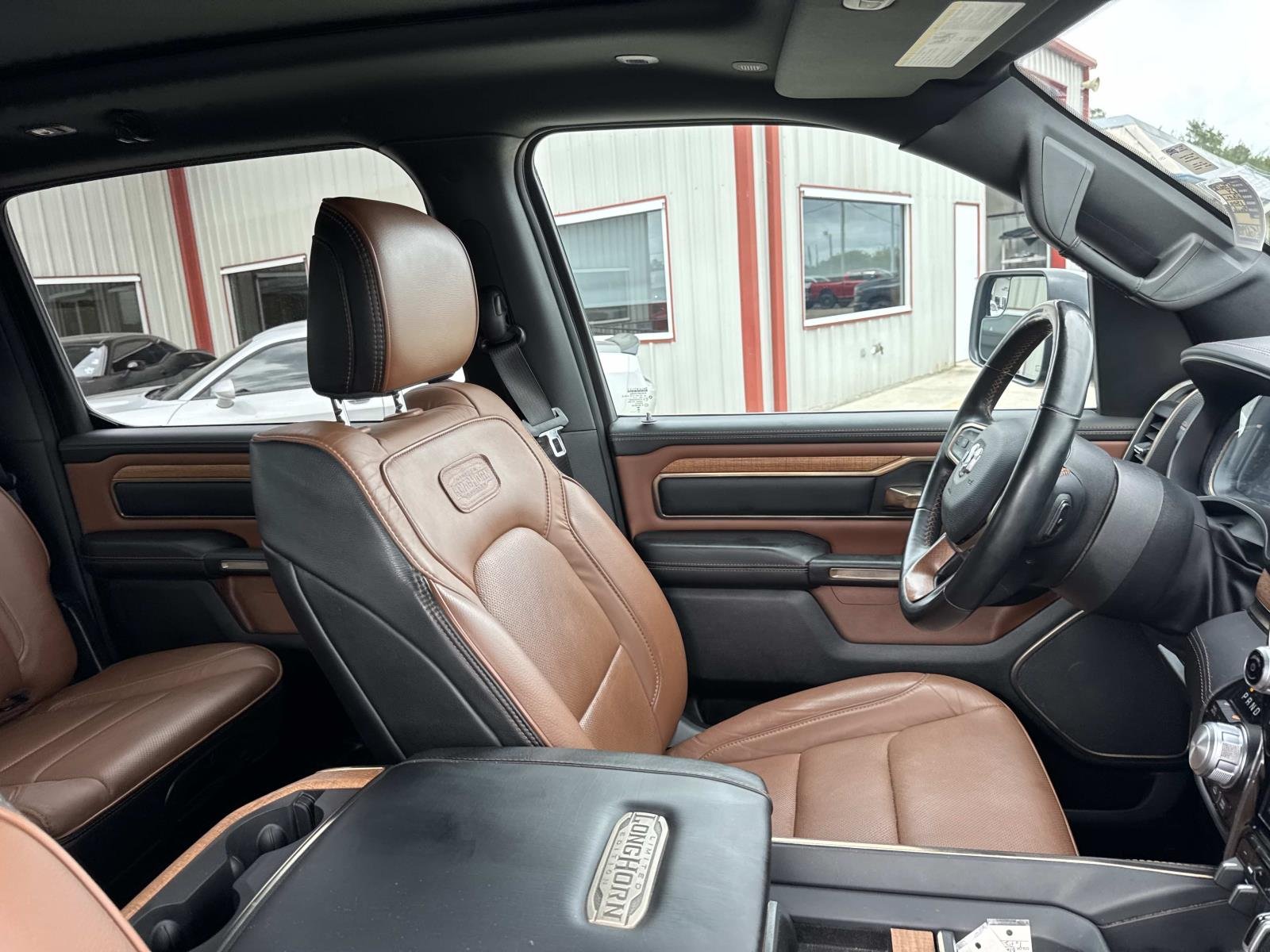 Used 2024 Diamond Black Crystal Pearlcoat Ram Longhorn image 11