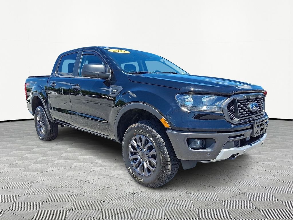 Used 2021 Black Ford XLT image 1
