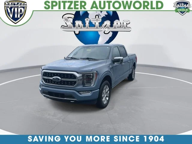 Certified Used 2023 Azure Gray Metallic Ford Platinum image 4