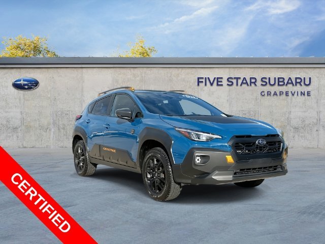 Certified Used 2024 Geyser Blue Pearl Subaru Wilderness image 1