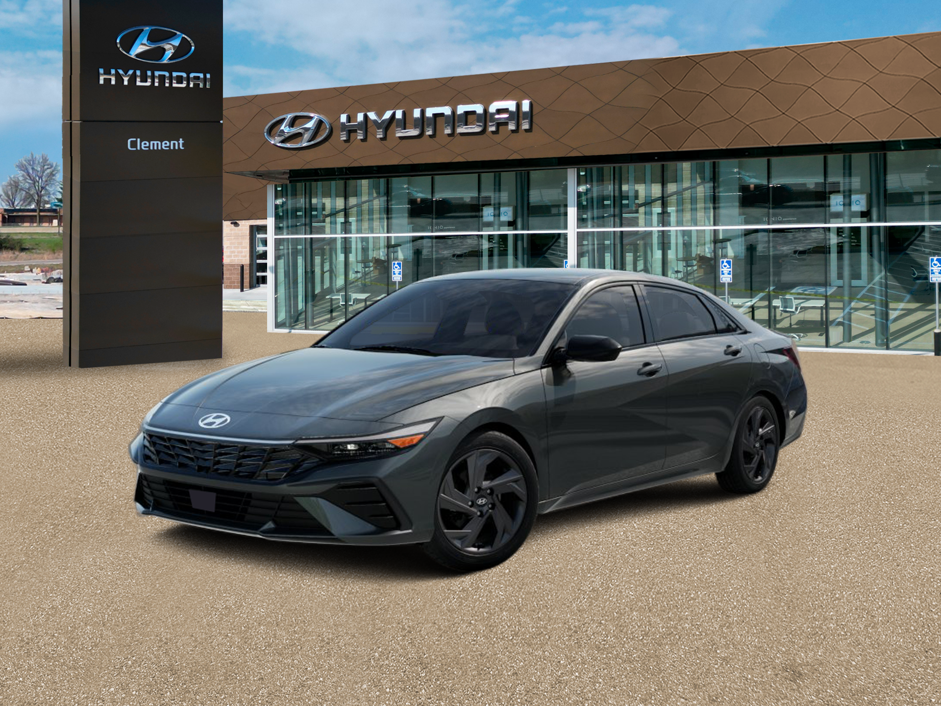 New 2026 Gray Hyundai SEL Sport Plus image 2