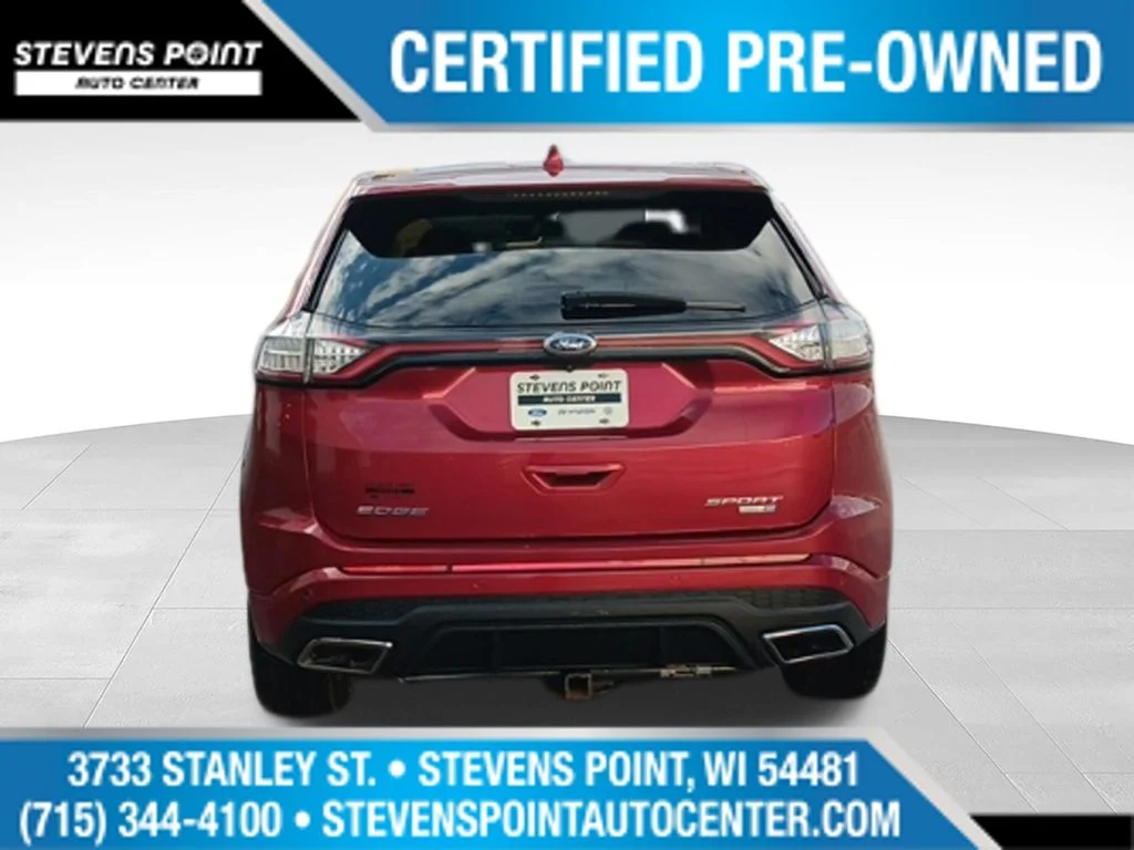 Used 2018 Ruby Red Metallic Tinted Clearcoat Ford Sport image 5