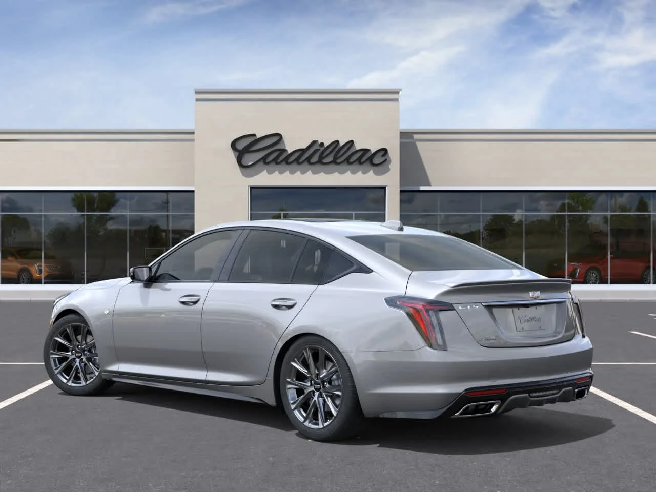New 2026 Argent Silver Metallic Cadillac Sport image 3